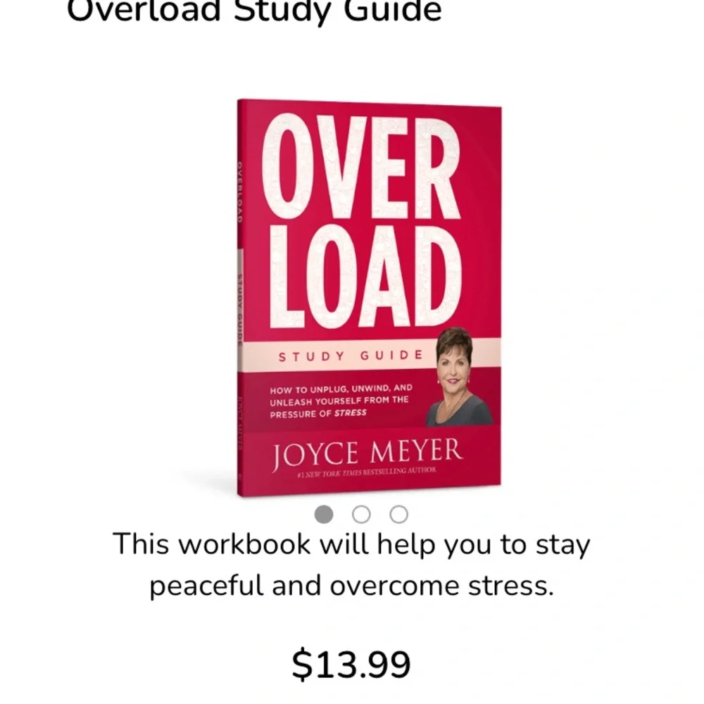 Joyce Meyer Study Guide - Picture 3 of 3
